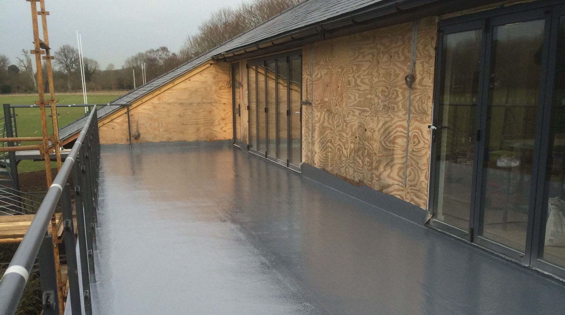 Flat Roof Systems (EPDM, GRP Fibreglass, Felt) – example 1